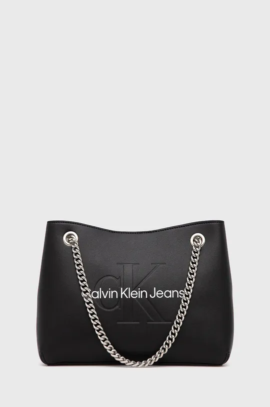 čierna Kabelka Calvin Klein Jeans Dámsky