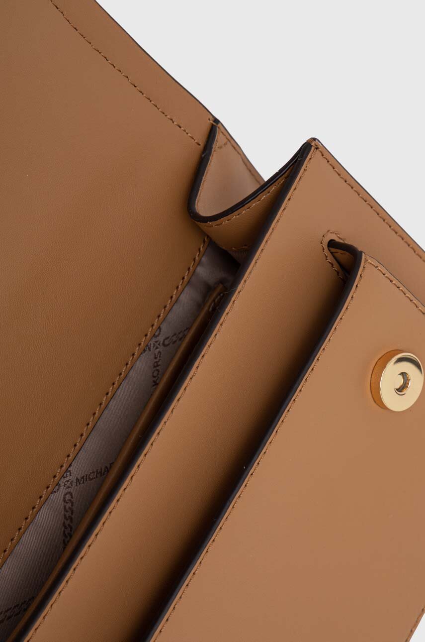 Шкіряна сумочка MICHAEL Michael Kors колір бежевий | ANSWEAR.ua