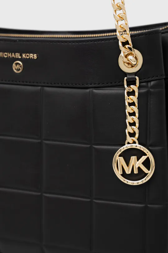 czarny MICHAEL Michael Kors torebka skórzana 30F1GUSL6L