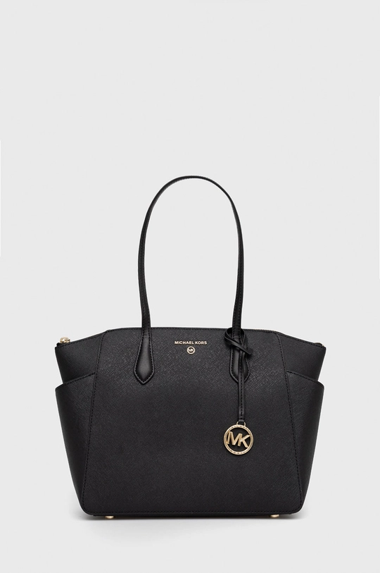 czarny MICHAEL Michael Kors torebka skórzana Marilyn 30S2G6AT2L Damski