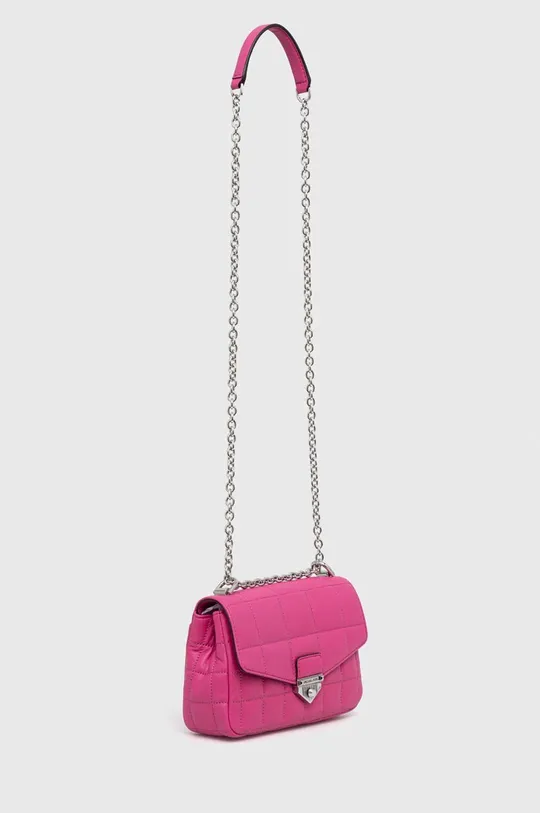 Шкіряна сумочка MICHAEL Michael Kors рожевий