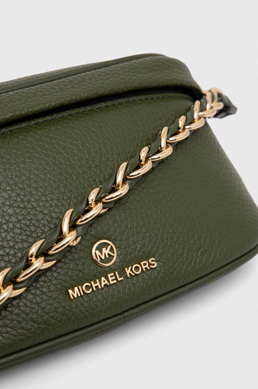 Шкіряна сумочка MICHAEL Michael Kors колір зелений | ANSWEAR.ua