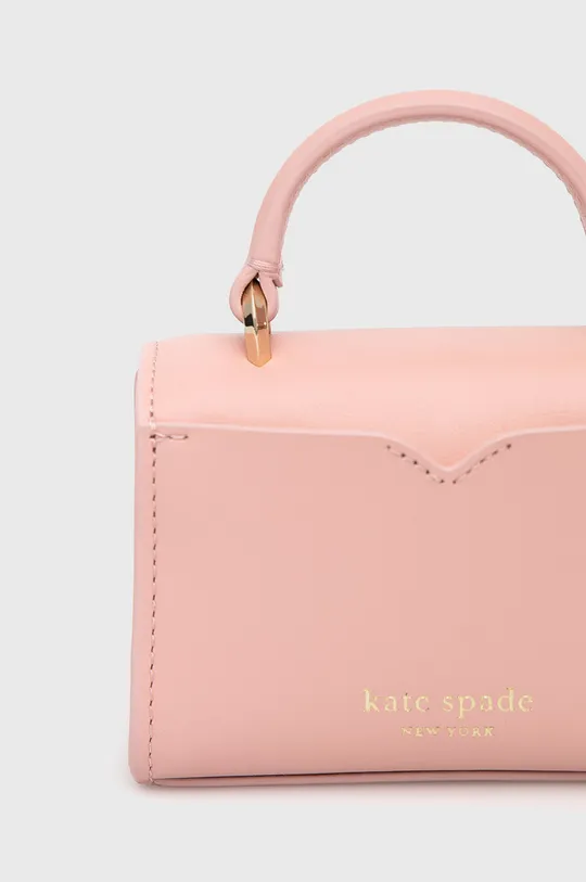 ružová Kožená kabelka Kate Spade