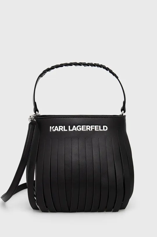 czarny Karl Lagerfeld torebka 220W3030. Damski