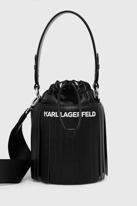czarny Karl Lagerfeld torebka 221W3033 Damski