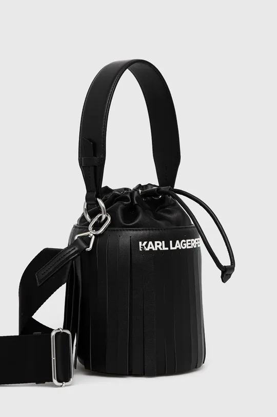 Kabelka Karl Lagerfeld čierna