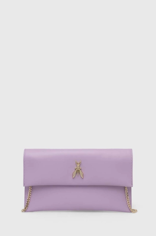 violetto Patrizia Pepe pochette di pelle Donna