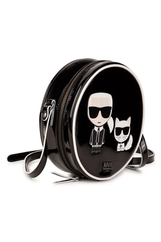czarny Karl Lagerfeld torebka dziecięca Z10133