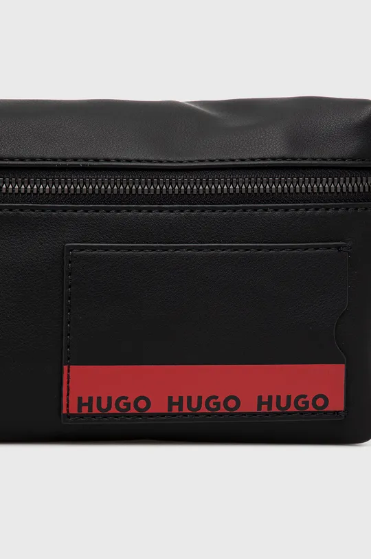Δερμάτινη τσάντα φάκελος HUGO μαύρο