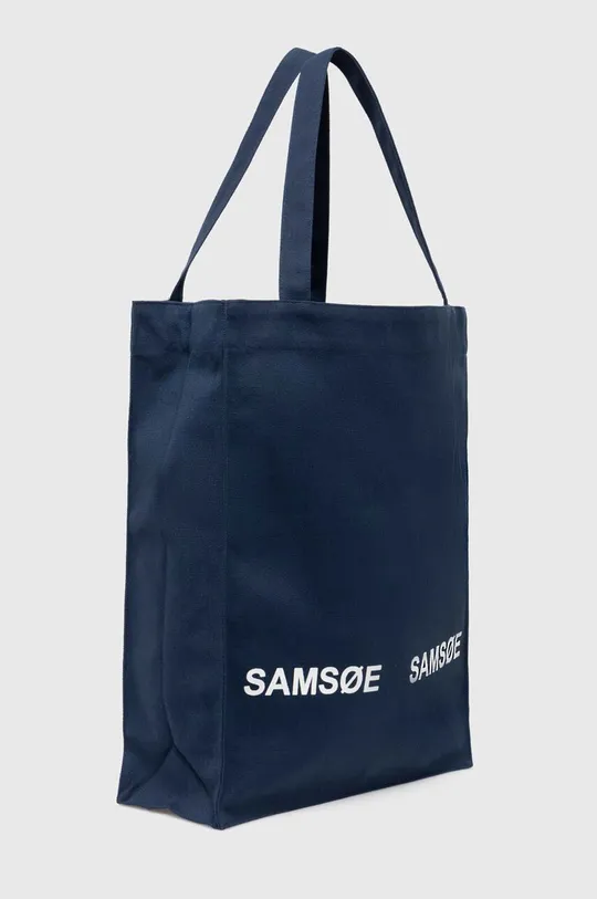 Τσάντα Samsoe Samsoe Luca σκούρο μπλε