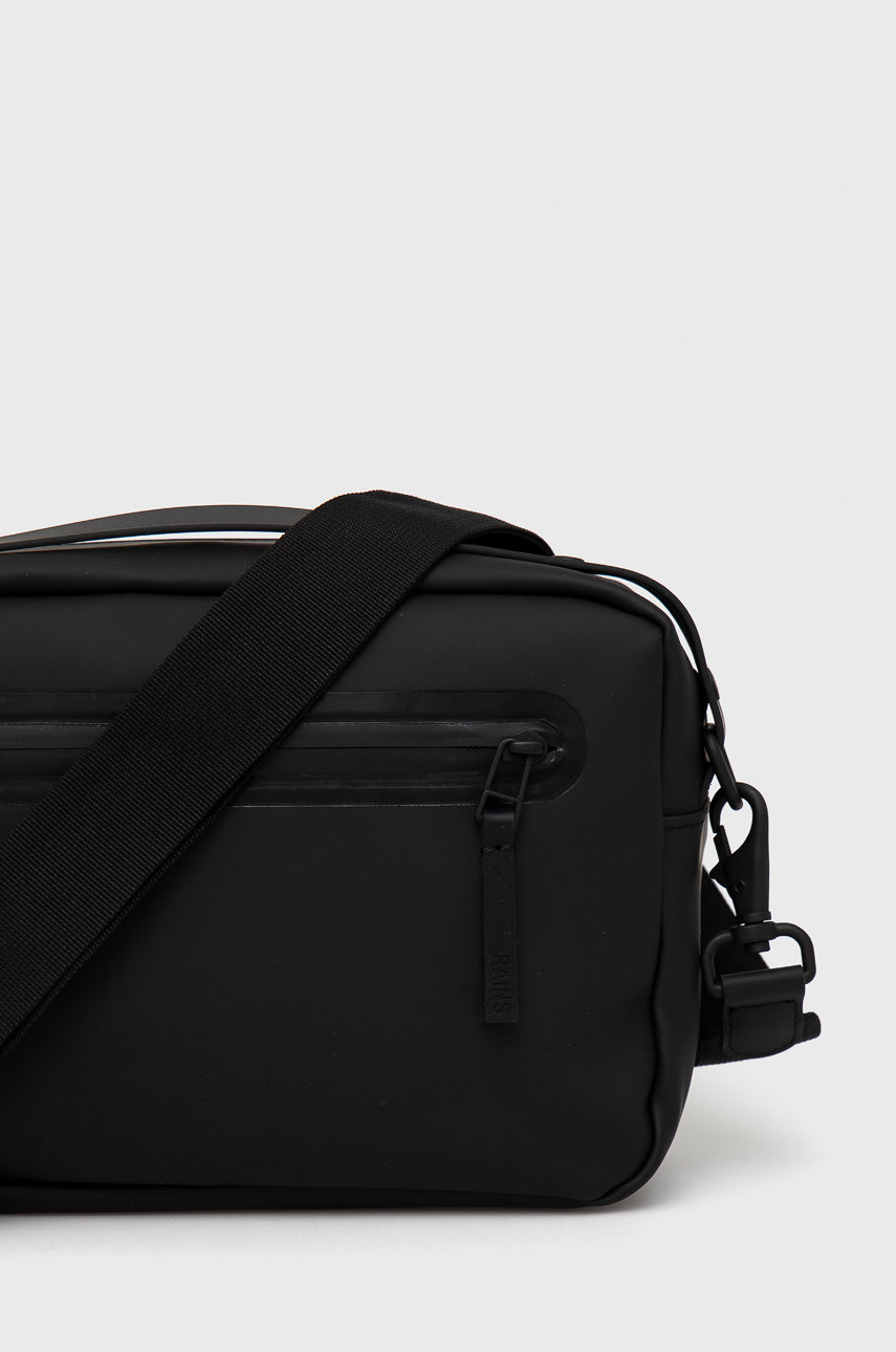 Rains saszetka 13950 Box Bag Large, kolor czarny