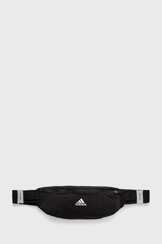czarny adidas Performance pas biegowy HA0827 Unisex