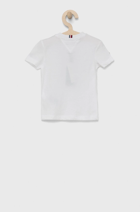 Tommy Hilfiger t-shirt bawełniany dziecięcy biały