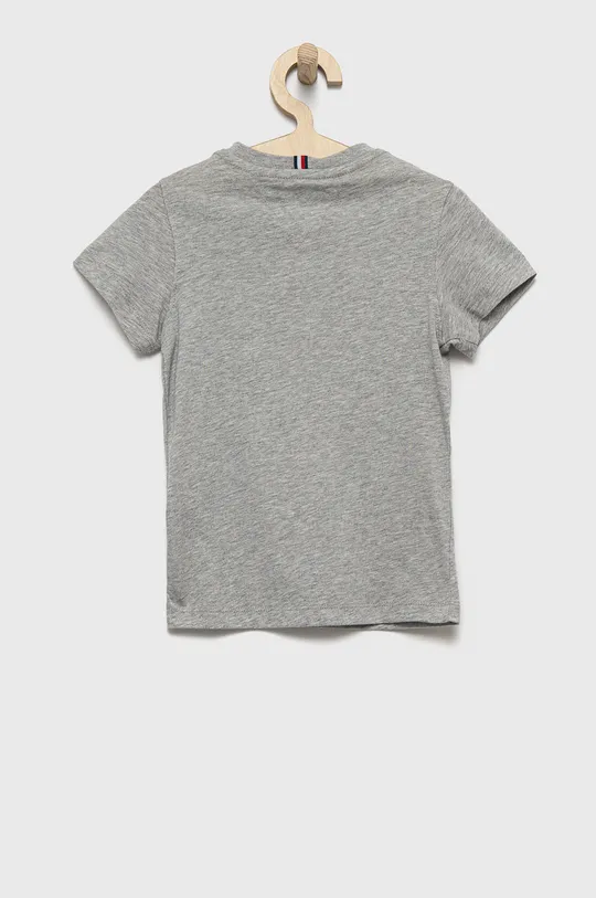 Tommy Hilfiger t-shirt bawełniany dziecięcy szary