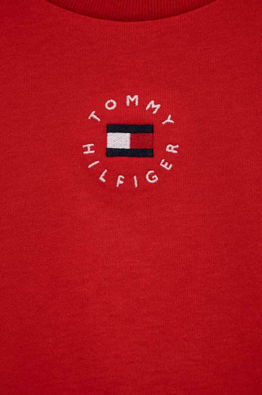 Детская хлопковая футболка Tommy Hilfiger  100% Хлопок