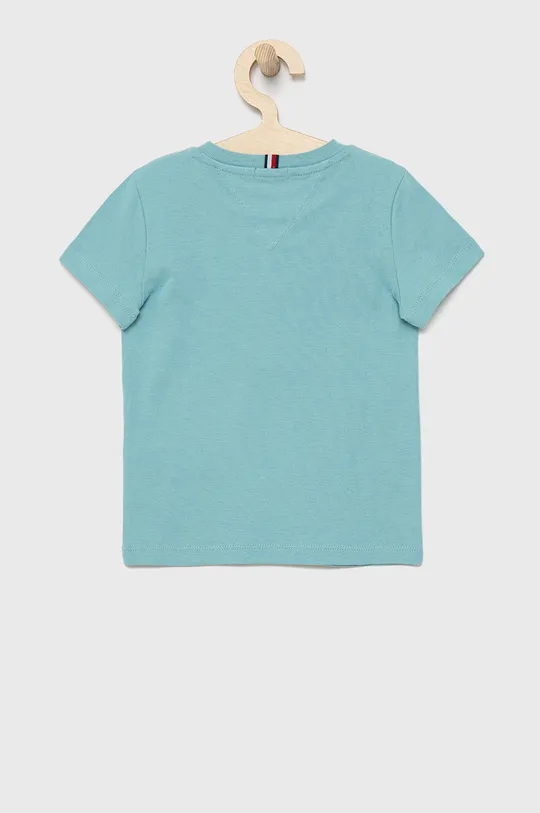 Tommy Hilfiger bombažna otroška majica modra