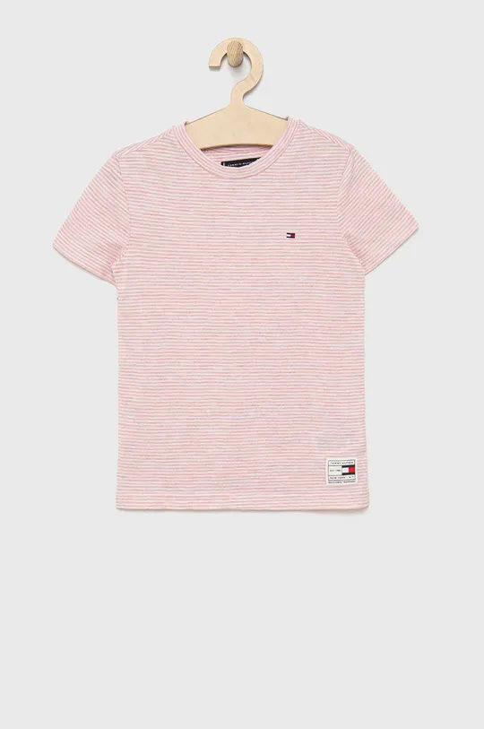 ροζ Παιδικό μπλουζάκι Tommy Hilfiger Για αγόρια