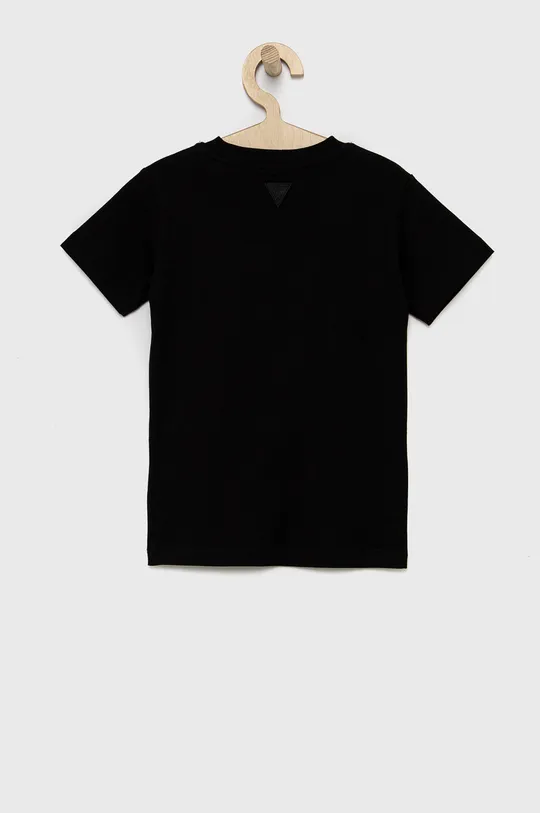 Guess - Παιδικό μπλουζάκι μαύρο