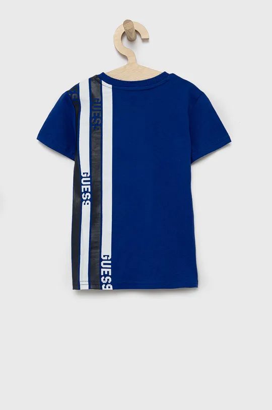 Дитяча футболка Guess блакитний