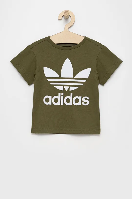 πράσινο Παιδικό μπλουζάκι adidas Originals Για αγόρια