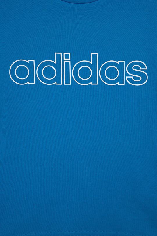adidas Performance T-shirt bawełniany dziecięcy HD5970 niebieski