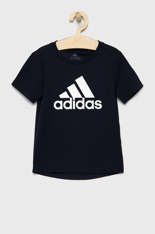 тёмно-синий Детская футболка adidas Performance HE9331 Для мальчиков