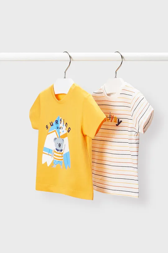 πορτοκαλί Mayoral - Παιδικό μπλουζάκι (2-pack) Για αγόρια