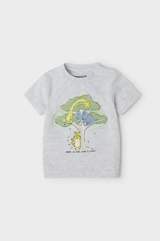 сірий Дитяча футболка Mayoral Для хлопчиків