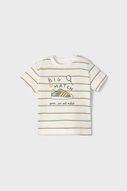 żółty Mayoral t-shirt dziecięcy Chłopięcy