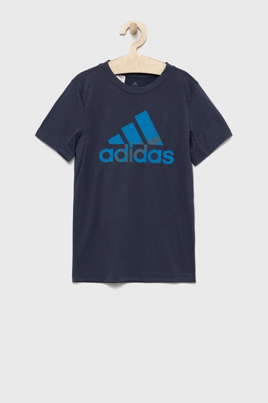 granatowy adidas Performance t-shirt dziecięcy HD0780 Chłopięcy