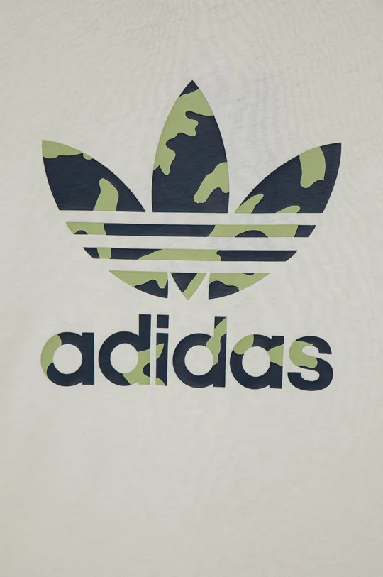 Дитяча бавовняна футболка adidas Originals HF7451  100% Бавовна