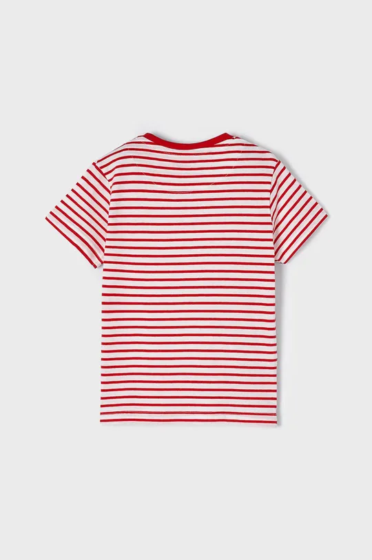 κόκκινο Παιδικό βαμβακερό μπλουζάκι Mayoral