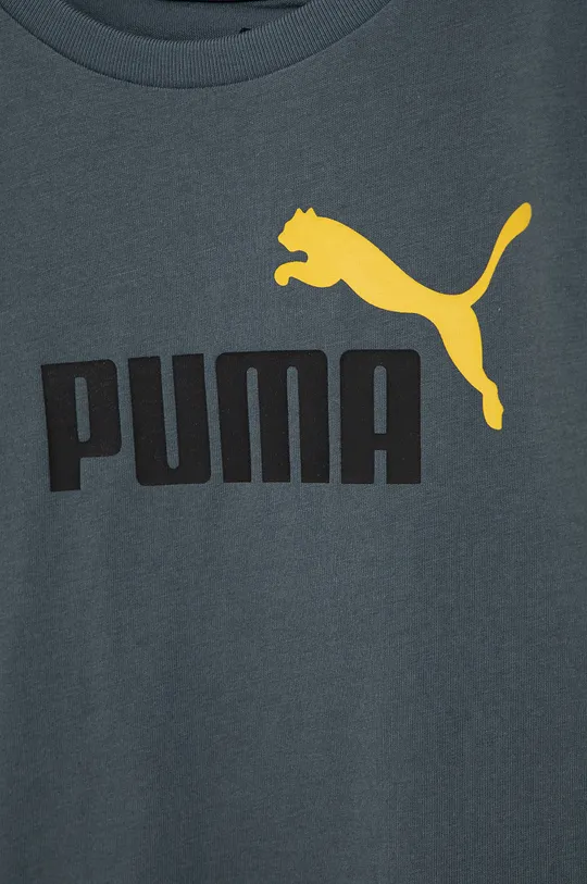 Дитяча бавовняна футболка Puma 586985.  100% Бавовна