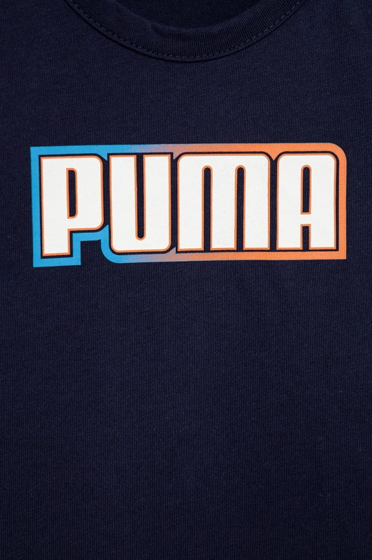 Pamučni dječji top Puma  100% Pamuk