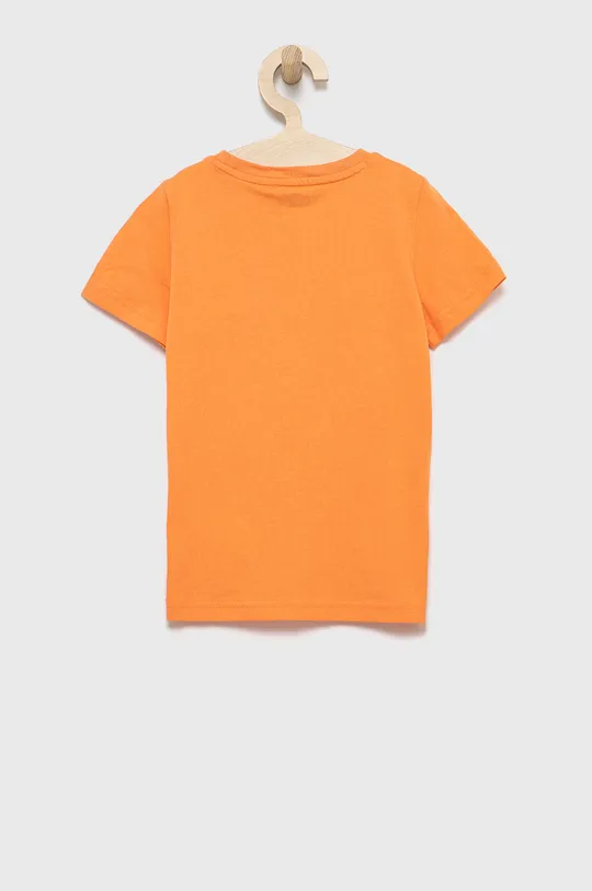 Дитяча бавовняна футболка Puma 847292 помаранчевий