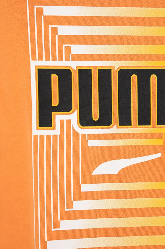 Dječja pamučna majica kratkih rukava Puma  100% Pamuk