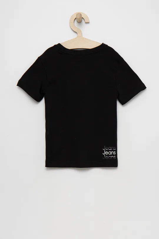 Calvin Klein Jeans t-shirt bawełniany dziecięcy IB0IB01216.PPYY czarny