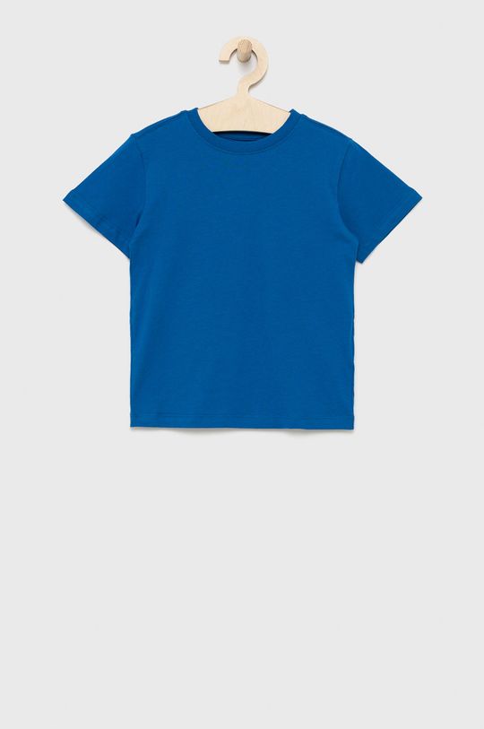 niebieski OVS t-shirt bawełniany dziecięcy Chłopięcy