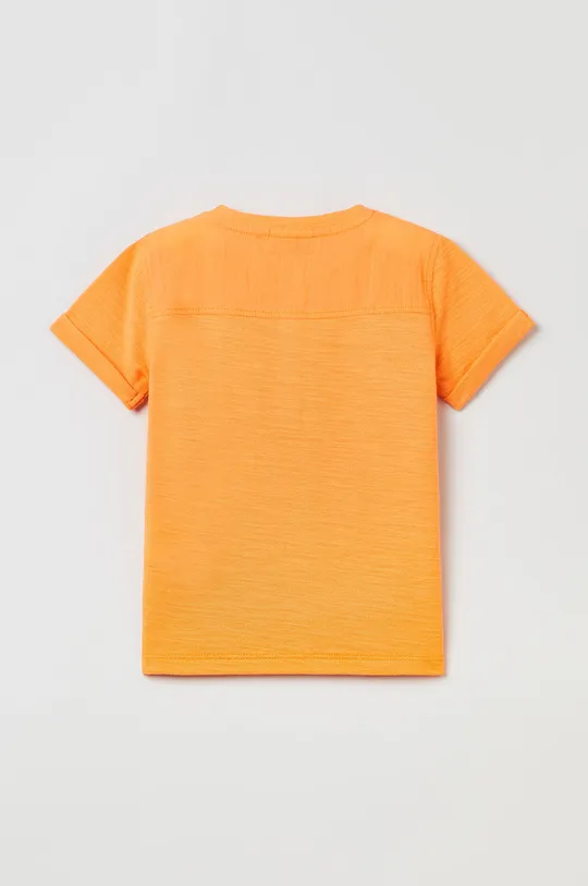 Дитяча бавовняна футболка OVS помаранчевий