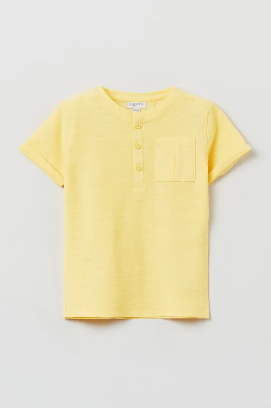 zlatna Dječja pamučna majica kratkih rukava OVS Za dječake