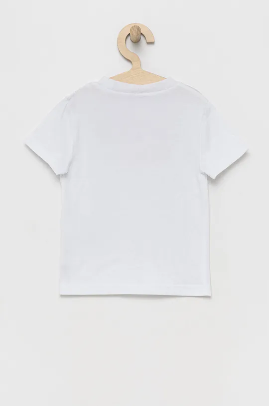 Detské bavlnené tričko Levi's biela
