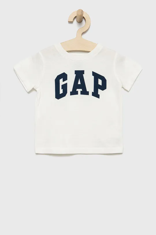 Detské bavlnené tričko GAP tmavomodrá