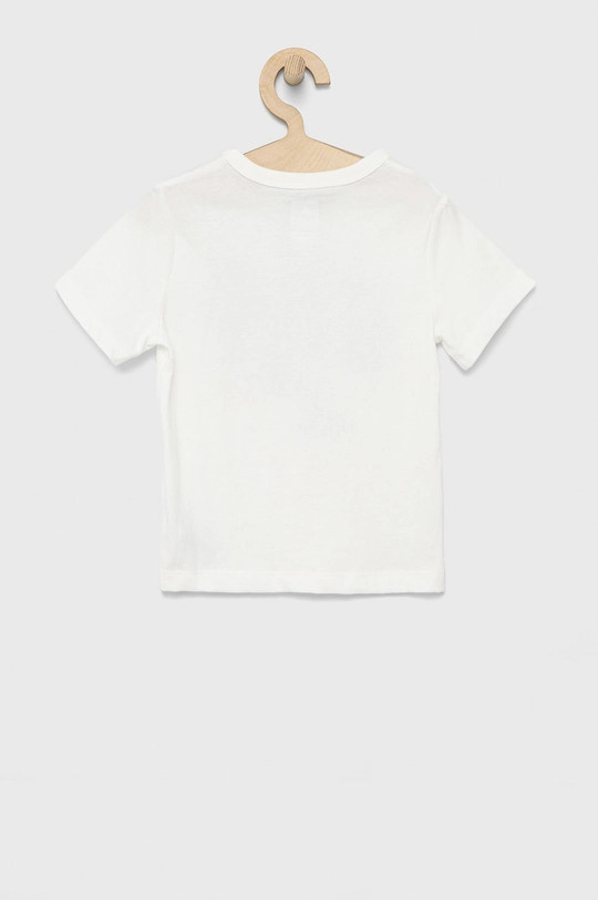 GAP t-shirt bawełniany dziecięcy biały