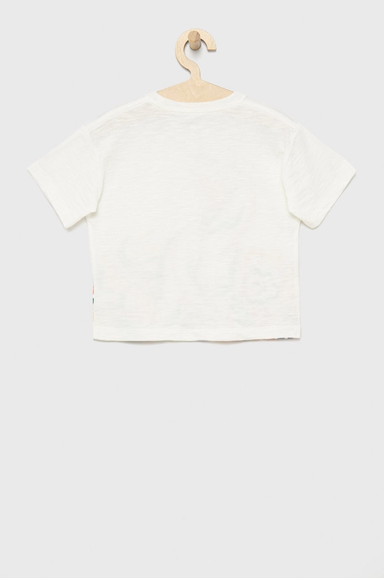 GAP t-shirt bawełniany dziecięcy biały