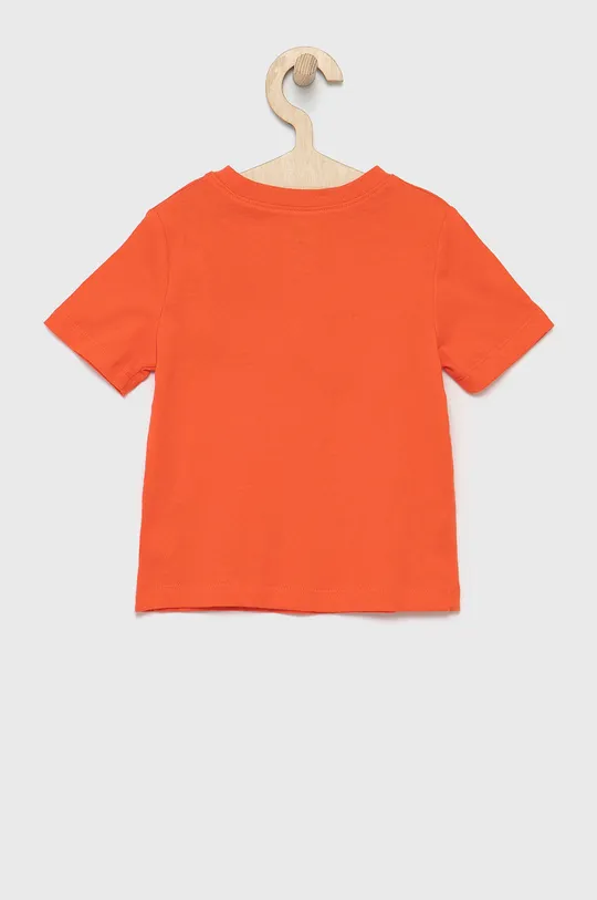 GAP дитяча бавовняна футболка помаранчевий