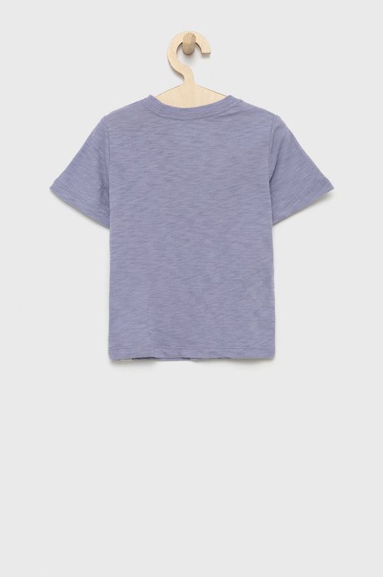 GAP t-shirt bawełniany dziecięcy winogronowy