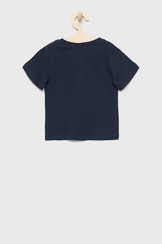 Dětské bavlněné tričko GAP námořnická modř