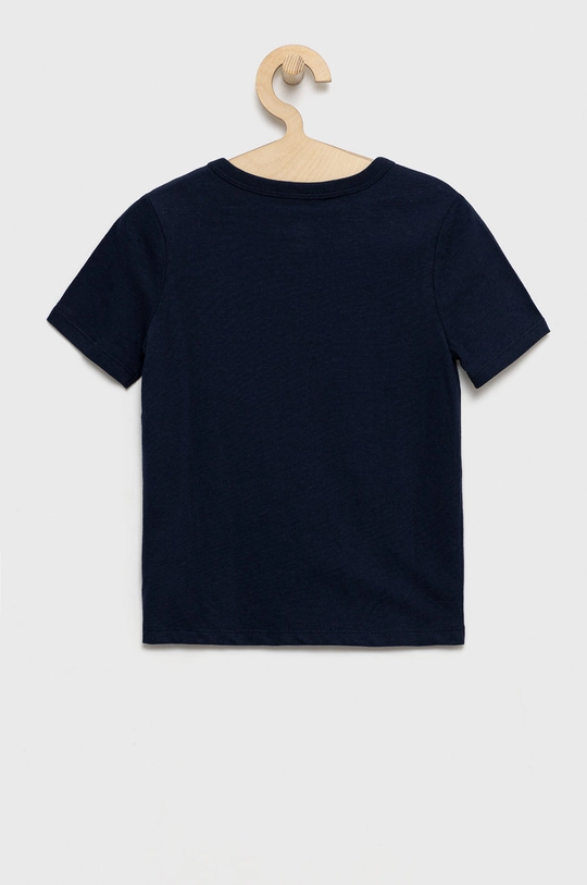 GAP t-shirt bawełniany dziecięcy granatowy