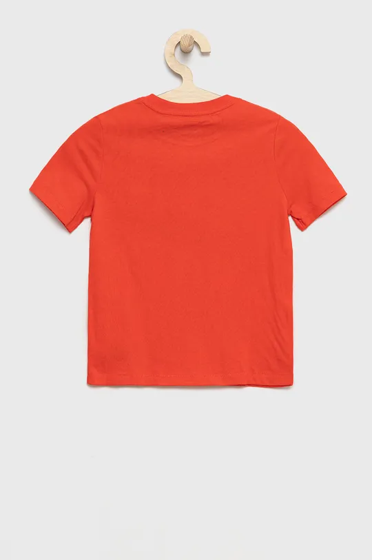 Παιδικό βαμβακερό μπλουζάκι GAP κόκκινο