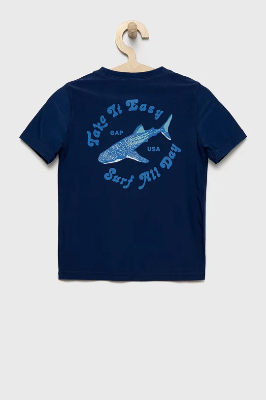 GAP t-shirt dziecięcy niebieski